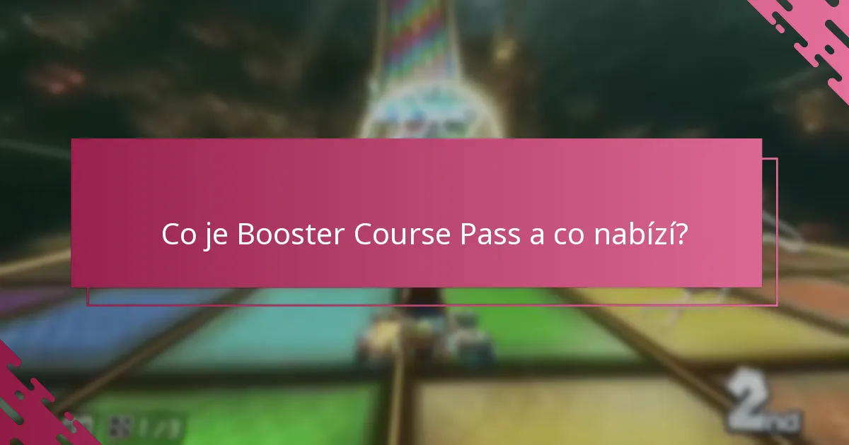 Kdo má nárok na uplatnění Booster Course Pass?