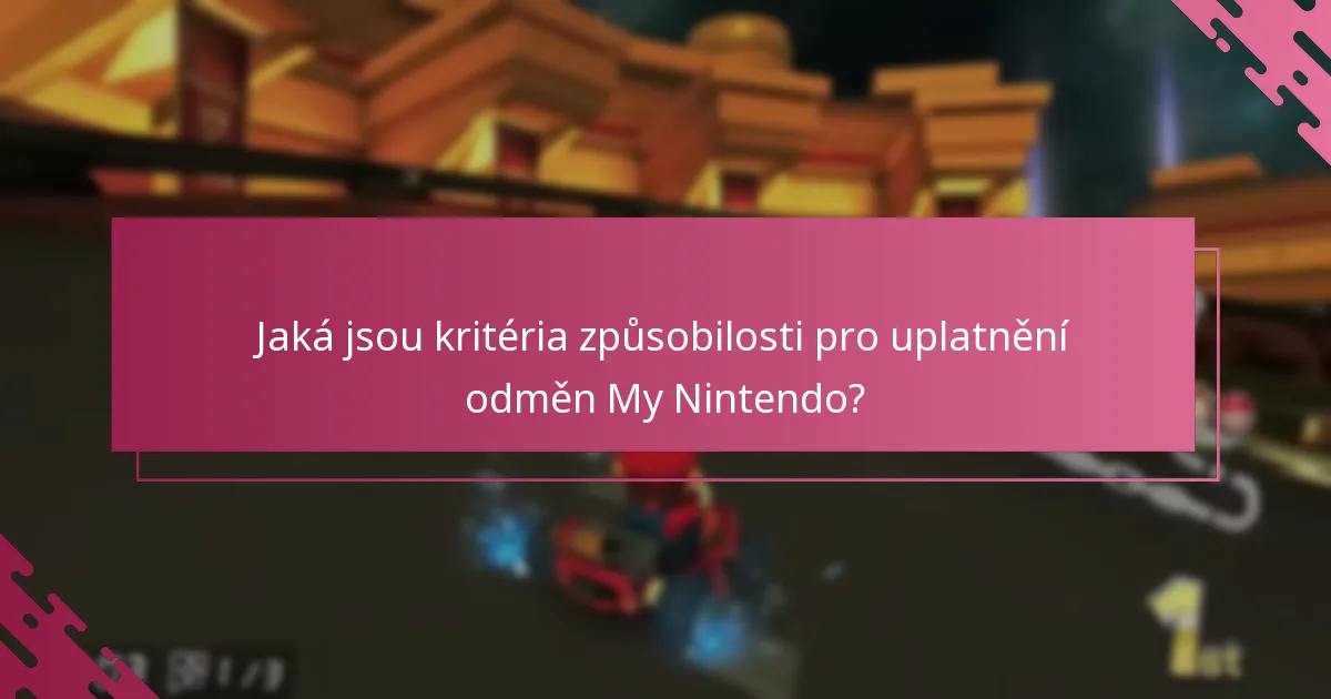 Jaké aktuální nabídky a akce jsou dostupné prostřednictvím My Nintendo?