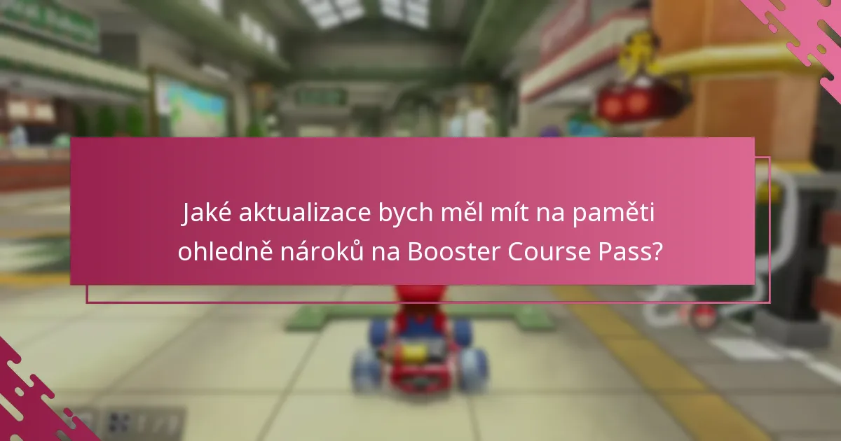 Kde mohu najít podporu pro nároky na Booster Course Pass?