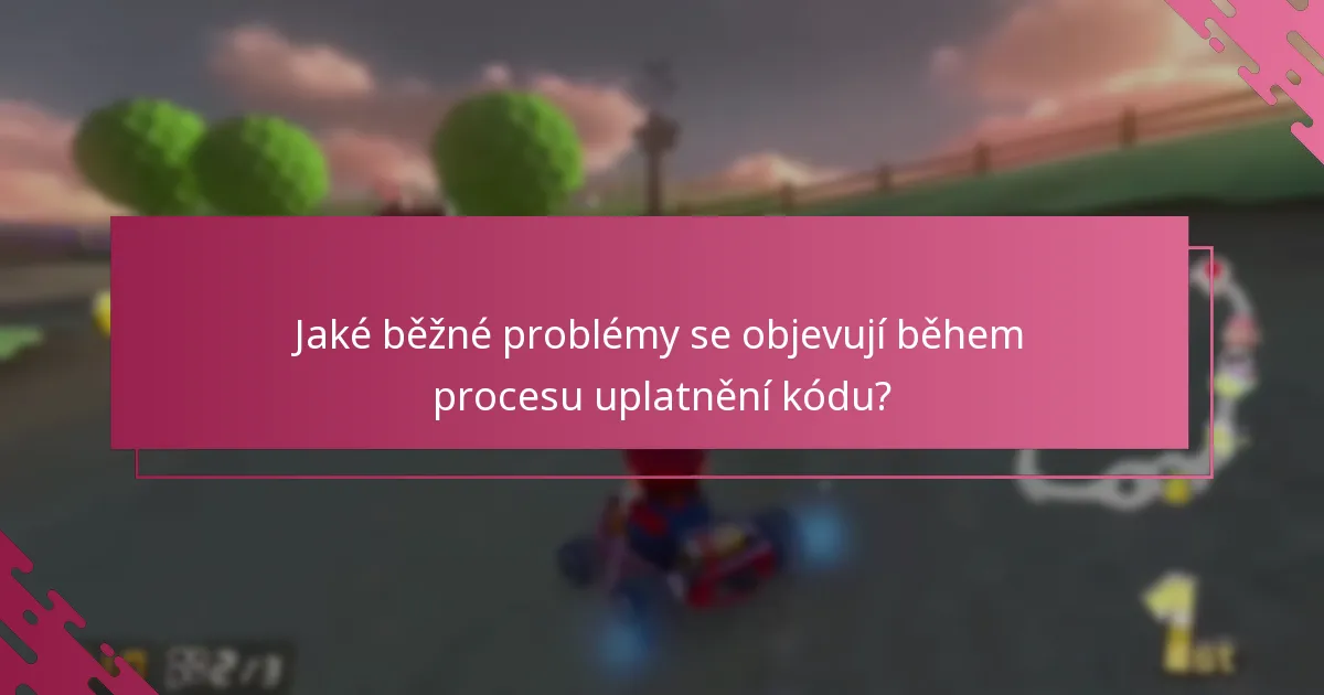 Jak uplatnit kód Nintendo eShop pro Mario Kart 8 Deluxe?