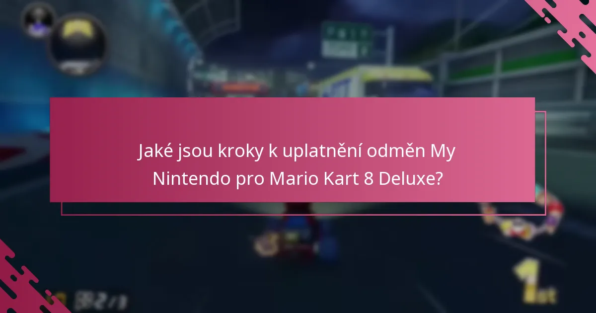 Jaké požadavky musí být splněny pro uplatnění?