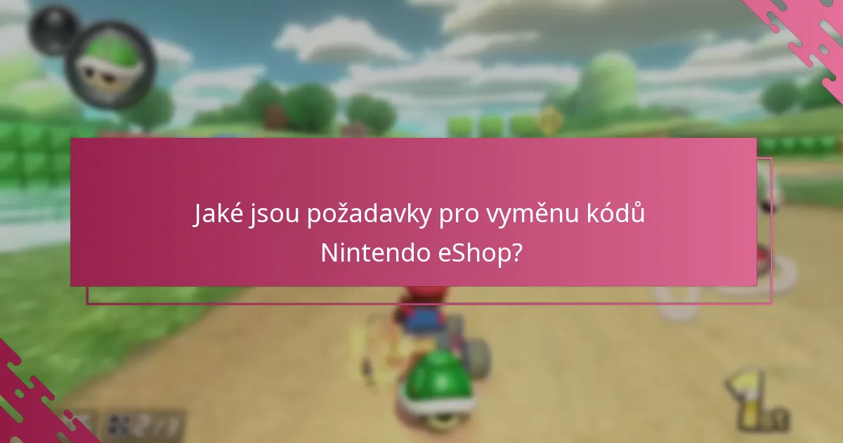 Jak se proces výměny kódů Nintendo eShop srovnává s jinými platformami?